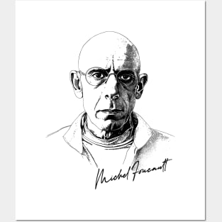 Michel Foucault - Retro Design Posters and Art